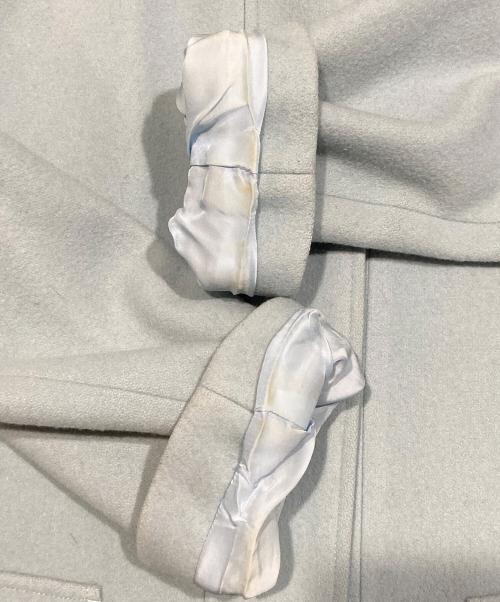 theory（セオリー）theory (セオリー) LAMB MELTON DUFFLE COAT ミントグリーン サイズ:Sの古着・服飾アイテム