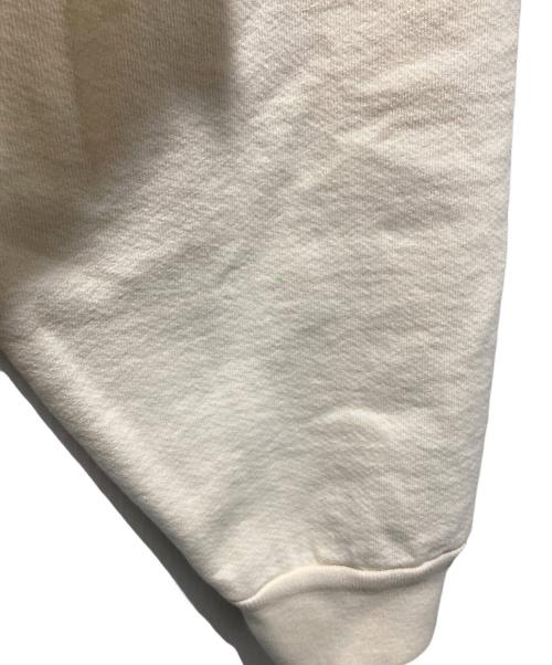 b Eautiful（ビューティフル）b Eautiful (ビューティフル) Soccer Jersey 2 Crewneck Sweatshirt ベージュ サイズ:XLの古着・服飾アイテム