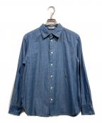 MACPHEEマカフィー）の古着「デニムシャンブレー レギュラーカラーシャツ」｜インディゴ