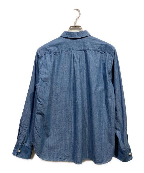 MACPHEE（マカフィー）MACPHEE (マカフィー) デニムシャンブレー レギュラーカラーシャツ インディゴ サイズ:36の古着・服飾アイテム