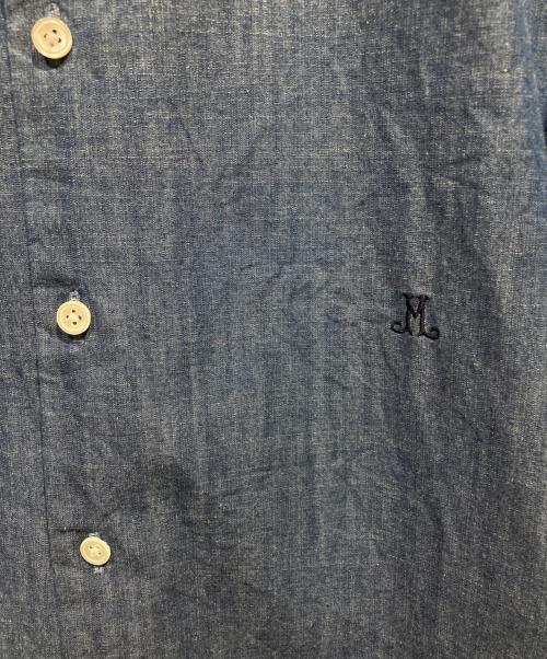 MACPHEE（マカフィー）MACPHEE (マカフィー) デニムシャンブレー レギュラーカラーシャツ インディゴ サイズ:36の古着・服飾アイテム