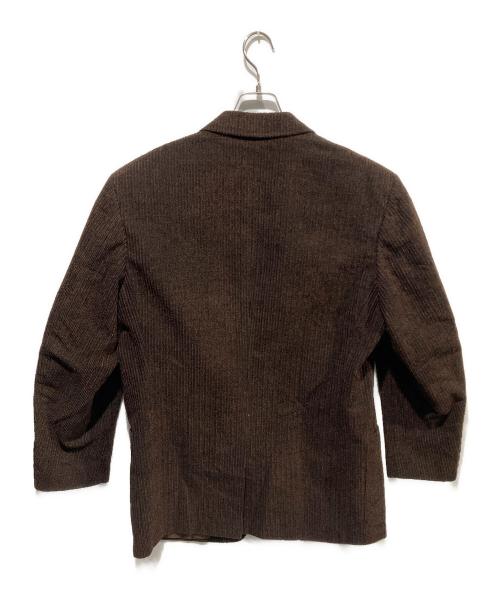 CELINE HOMME（セリーヌオム）CELINE HOMME (セリーヌオム) コーデュロイ3Bジャケット ブラウン サイズ:52の古着・服飾アイテム