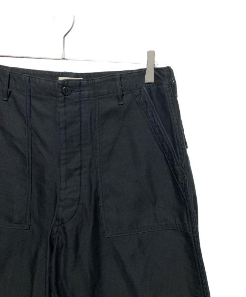 INTERIM（インテリム）INTERIM (インテリム) GIZA BACK SATIN BAKER PANTS ブラック サイズ:4の古着・服飾アイテム