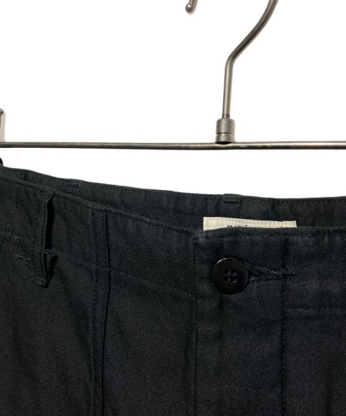 INTERIM（インテリム）INTERIM (インテリム) GIZA BACK SATIN BAKER PANTS ブラック サイズ:4の古着・服飾アイテム