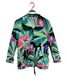 LEONARD SPORT（レオナール スポーツ）の古着「ジップアップブルゾン」｜グリーン