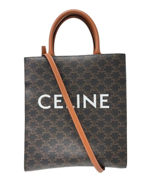 CELINE（セリーヌ）CELINE (セリーヌ) トリオンフ バーティカルカバスモールの古着・服飾アイテム