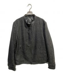 BLACK LABEL CRESTBRIDGE（ブラックレーベル クレストブリッジ）の古着「ダブルジップブルゾン」｜グレー