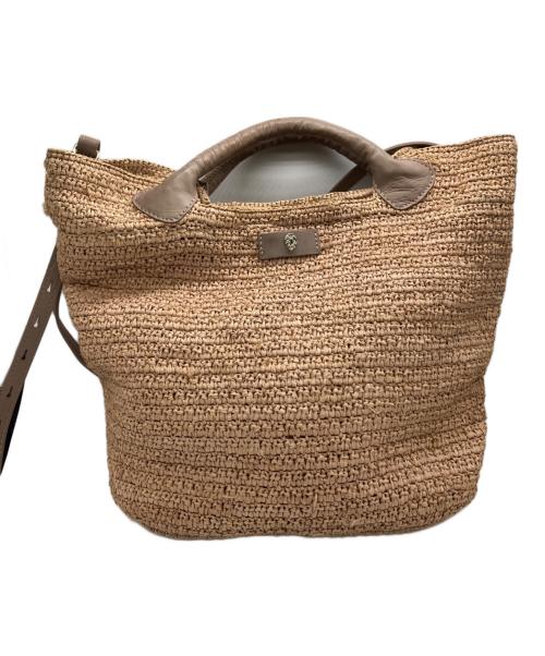 HELEN KAMINSKI（ヘレンカミンスキー）HELEN KAMINSKI (ヘレンカミンスキー) CASSIA S ベージュの古着・服飾アイテム