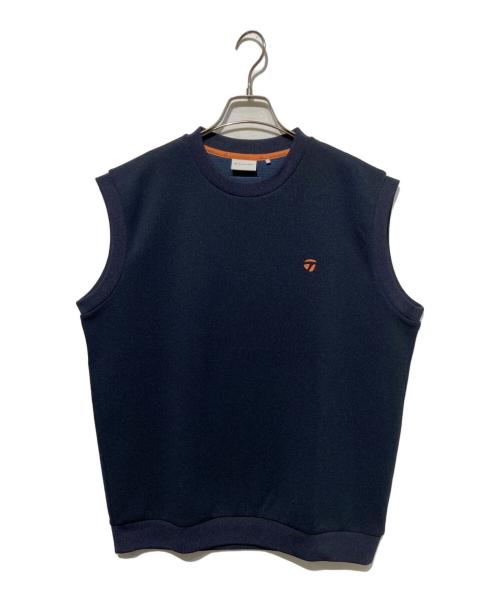 TaylorMade（テーラーメイド）TaylorMade (テーラーメイド) UNITED ARROWS (ユナイテッドアローズ) ニットベスト ネイビーの古着・服飾アイテム