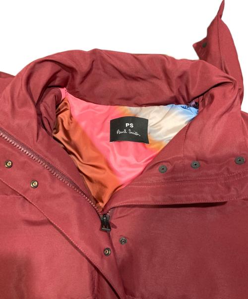 PS Paul Smith（ＰＳポールスミス）PS Paul Smith (ＰＳポールスミス) ダウンコート レッド サイズ:38の古着・服飾アイテム