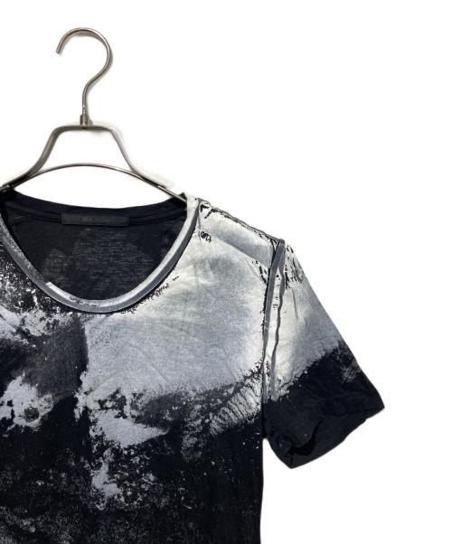 MA JULIUS（エムエイユリウス）MA JULIUS (エムエイユリウス) プリントTシャツ ブラック サイズ:2の古着・服飾アイテム