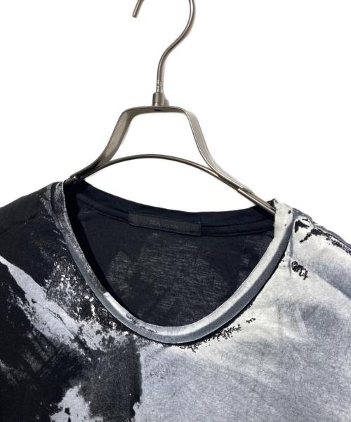 MA JULIUS（エムエイユリウス）MA JULIUS (エムエイユリウス) プリントTシャツ ブラック サイズ:2の古着・服飾アイテム
