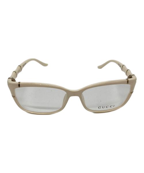 GUCCI（グッチ）GUCCI (グッチ) サングラス ホワイトの古着・服飾アイテム