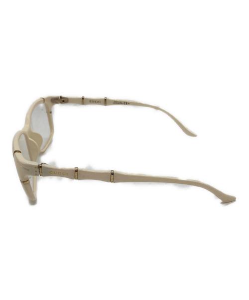 GUCCI（グッチ）GUCCI (グッチ) サングラス ホワイトの古着・服飾アイテム