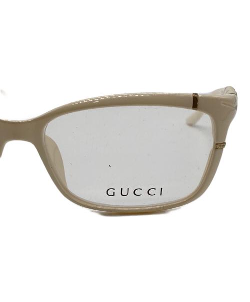 GUCCI（グッチ）GUCCI (グッチ) サングラス ホワイトの古着・服飾アイテム