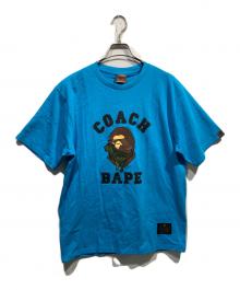 COACH×A BATHING APE（コーチ×ア ベイシング エイプ）の古着「REXY TEE」｜ブルー