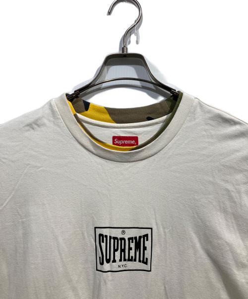 SUPREME（シュプリーム）Supreme (シュプリーム) Warm Up Tee ホワイト サイズ:XLの古着・服飾アイテム