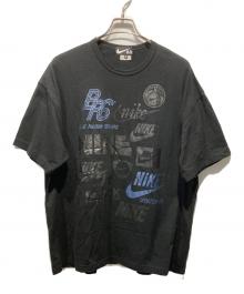 NIKE×BLACK COMME des GARCONS（ナイキ×ブラックコムデギャルソン）の古着「Oversized Logo T-Shirt」｜ブラック