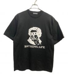GOD SELECTION XXX×A BATHING APE（ゴッド セレクション トリプルエックス×ア ベイシング エイプ）の古着「BEETHOVEN TEE」｜ブラック