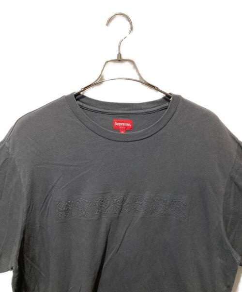 SUPREME（シュプリーム）SUPREME (シュプリーム) 21AW Embossed Vines S/S TOPトゥエンティワン エーダブリュー エンボスド バインズ エスエス トップ グレー サイズ:XLの古着・服飾アイテム