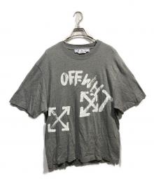 OFFWHITE（オフホワイト）の古着「Paint Script Over Skate S/S Tee」｜グレー