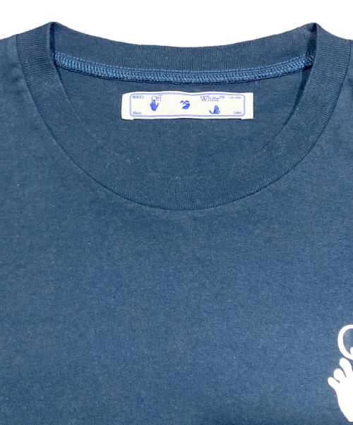 OFFWHITE（オフホワイト）OFFWHITE (オフホワイト) Tシャツ ネイビー サイズ:XLの古着・服飾アイテム