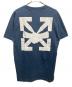 OFFWHITE (オフホワイト) Tシャツ ネイビー サイズ:XL：6000円