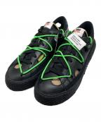 NIKE×OFFWHITEナイキ×オフホワイト）の古着「Blazer Low 77」｜Black and Electro Gr