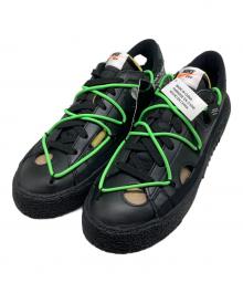 NIKE×OFFWHITE（ナイキ×オフホワイト）の古着「Blazer Low 77」｜Black and Electro Gr