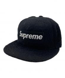 SUPREME×New Era（シュプリーム×ニューエラ）の古着「24AW Brushed Wool Box Logo CAP」｜ブラック