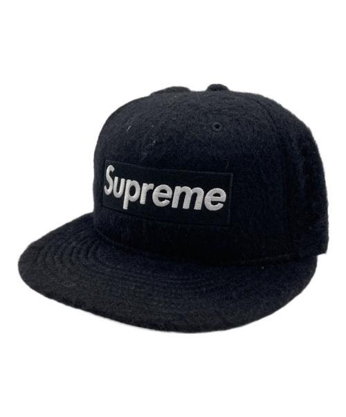 SUPREME（シュプリーム）Supreme (シュプリーム) New Era (ニューエラ) 24AW Brushed Wool Box Logo CAP ブラックの古着・服飾アイテム