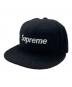 Supreme（シュプリーム）の古着「24AW Brushed Wool Box Logo CAP」｜ブラック