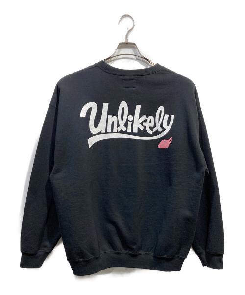 Unlikely（アンライクリー）Unlikely (アンライクリー) スウェット ブラック サイズ:XLの古着・服飾アイテム