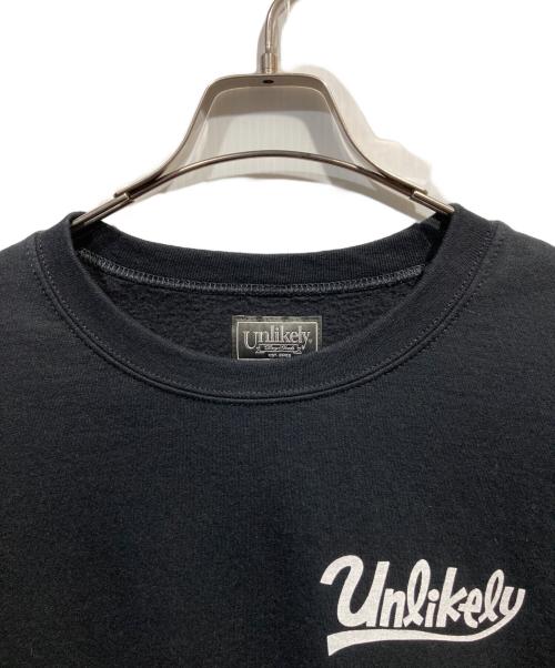 Unlikely（アンライクリー）Unlikely (アンライクリー) スウェット ブラック サイズ:XLの古着・服飾アイテム
