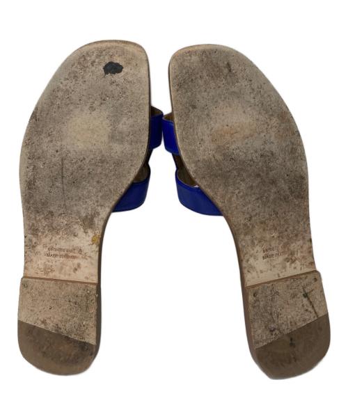 HERMES（エルメス）HERMES (エルメス) オランサンダル ブルー サイズ:38の古着・服飾アイテム