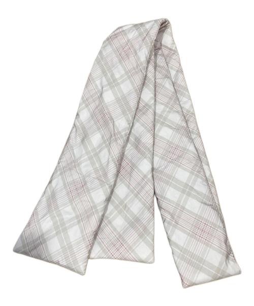 darich（ダーリッチ）darich (ダーリッチ) リボンチェックダウンジャケット ピンク サイズ:FREEの古着・服飾アイテム