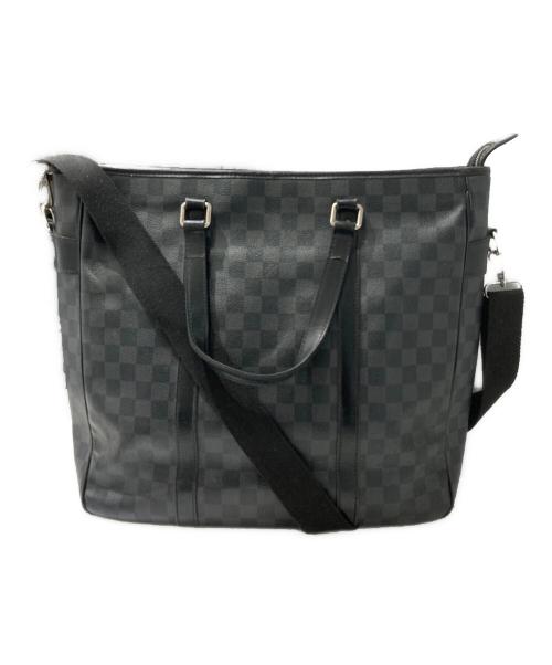 LOUIS VUITTON（ルイ ヴィトン）LOUIS VUITTON (ルイ ヴィトン) グラフィット タダオPM ブラックの古着・服飾アイテム