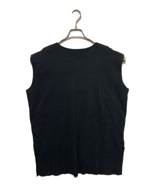 ISSEY MIYAKE（イッセイミヤケ）ISSEY MIYAKE (イッセイミヤケ) ロングトップス ブラック サイズ:MLの古着・服飾アイテム