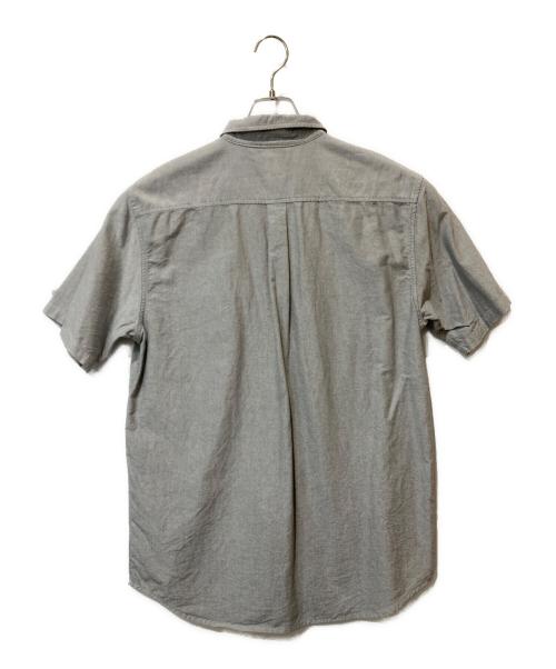 stussy（ステューシー）stussy (ステューシー) 半袖シャツ グレー サイズ:Ｌの古着・服飾アイテム