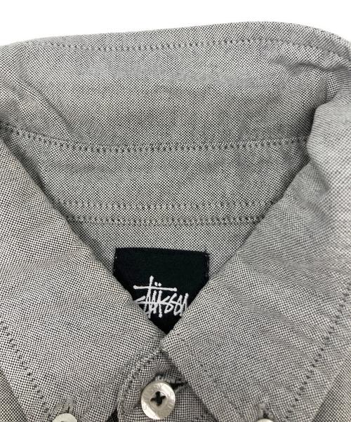 stussy（ステューシー）stussy (ステューシー) 半袖シャツ グレー サイズ:Ｌの古着・服飾アイテム