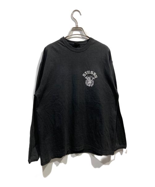 stussy（ステューシー）stussy (ステューシー) Sexy Motorcycle print Tee ブラック サイズ:Lの古着・服飾アイテム