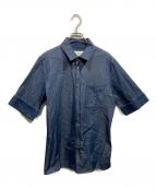 Maison Margielaメゾンマルジェラ）の古着「半袖デニムシャツ」｜インディゴ