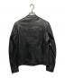 TAGLIATORE (タリアトーレ) STANLEY ラムレザーシングルライダースジャケット ブラック/Nero サイズ:44：35000円