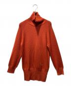 Vivienne Westwood RED LABELヴィヴィアンウエストウッドレッドレーベル）の古着「オーブ刺繍ニットワンピース」｜オレンジ