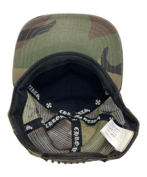 CHROME HEARTS（クロムハーツ）CHROME HEARTS (クロムハーツ) TRUCKER CAP/トラッカーキャップ カーキ サイズ:ONE SIZE(53-60)の古着・服飾アイテム