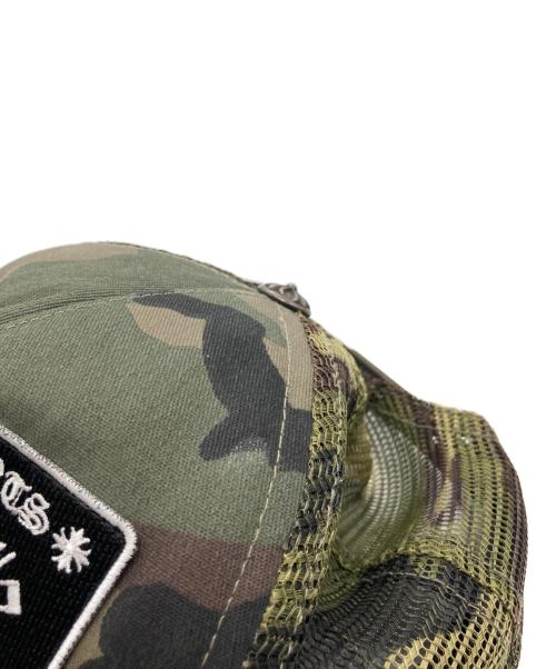 CHROME HEARTS（クロムハーツ）CHROME HEARTS (クロムハーツ) TRUCKER CAP/トラッカーキャップ カーキ サイズ:ONE SIZE(53-60)の古着・服飾アイテム