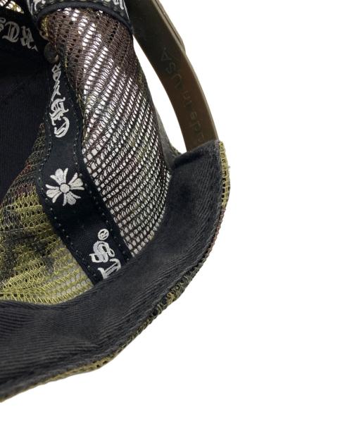 CHROME HEARTS（クロムハーツ）CHROME HEARTS (クロムハーツ) TRUCKER CAP/トラッカーキャップ カーキ サイズ:ONE SIZE(53-60)の古着・服飾アイテム