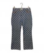 CELINEセリーヌ）の古着「トリオンフ モノグラム デニム」｜インディゴ