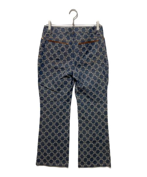 CELINE（セリーヌ）CELINE (セリーヌ) トリオンフ モノグラム デニム インディゴ サイズ:40の古着・服飾アイテム