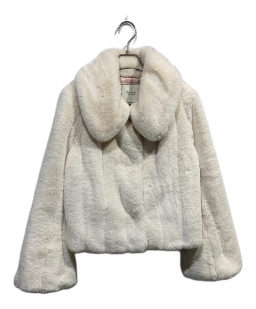 HER LIP TO（ハーリップトゥ）HER LIP TO (ハーリップトゥ) Winter Love Faux Fur Coat ホワイト サイズ:Mの古着・服飾アイテム